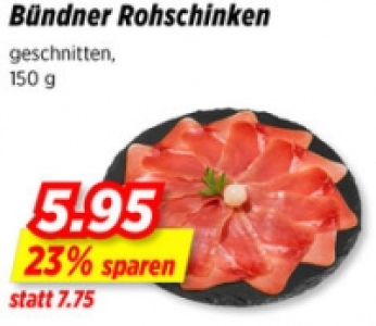 Bündner Rohschinken CHF 5.95
