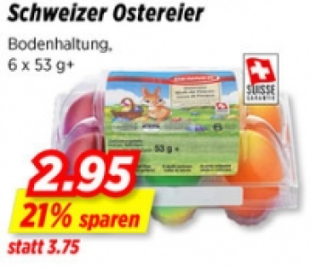 Schweizer Ostereier CHF 2.95