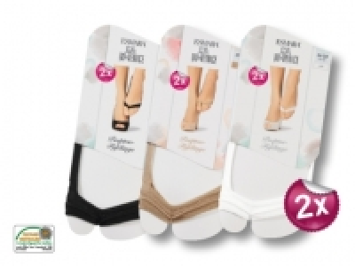 Peeptoe-FuÌˆsslinge, 2 Paar