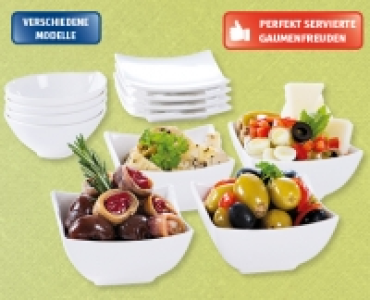 VERSO DESIGN® Beilagen-/Tapas-Schälchen-Set, 4-teilig