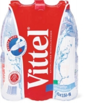 Vittel im 6er-Pack, 6 x 1,5 Liter