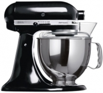 Küchenmaschine Kitchen Aid Artisan KSM 150 Jubiläums Set schwarz