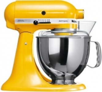 Küchenmaschine Kitchen Aid Artisan KSM 150 Jubiläums Set sonnengelb