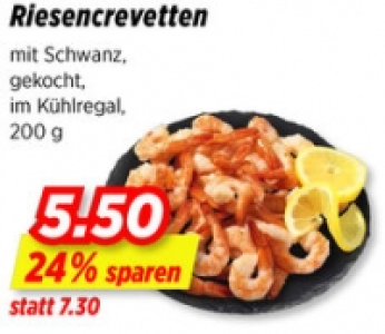Riesencrevetten CHF 5.50