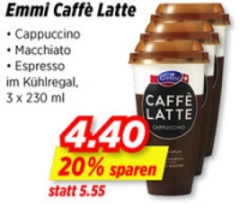 Emmi Caffè Latte CHF 4.40