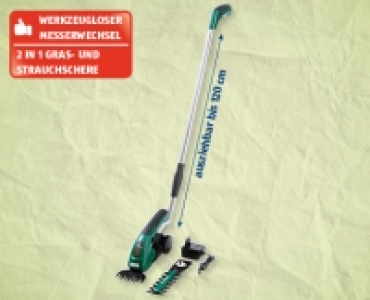 GARDENLINE® Lithium-Ionen Akku-Gras-/Strauchschere CHF 49.90