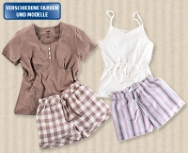 DISSIMIO Damen-Shorty-Pyjama