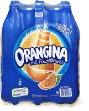 Alle Orangina im 6er-Pack, 6 x 1,5 Liter
