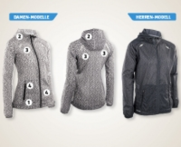 INOC Damen-/Herren-Laufjacke