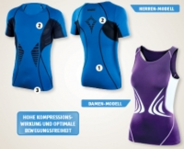 INOC Damen-/Herren-Kompressions-Shirt