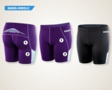 INOC Damen-/Herren-Kompressions-Short