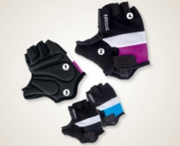 INOC Damen-/Herren-Velo-Handschuhe