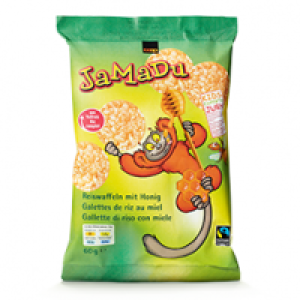Coop JaMaDu Reiswaffeln mit Honig