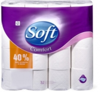 Soft Toilettenpapier in Mehrfachpackungen, FSC