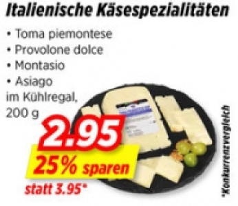 Italienische Käsespezialitäten CHF 2.95