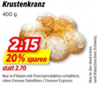 Krustenkranz CHF 2.15