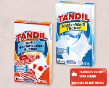 TANDIL Anti-Verfärbungs-/Aktiv-Weiss-Tücher