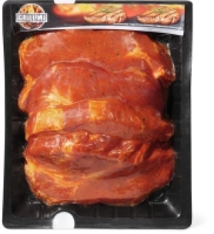 Migros  Schweinshalssteak mariniert, TerraSuisse