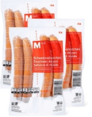 Migros  M-Classic Schweinswürstli im 3er-Pack