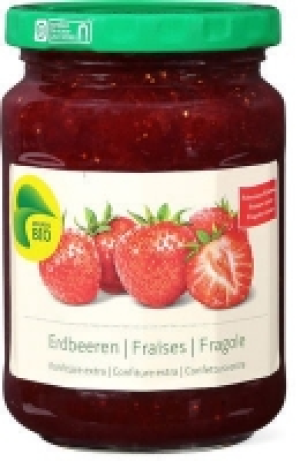 Schweizer Erdbeerkonfitüre, Bio
