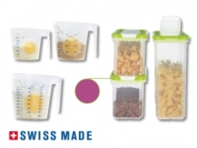 Streudosen, 3er/ Messbecher, 3er