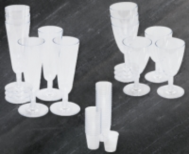 BBQ Einweg-Gl&auml;ser