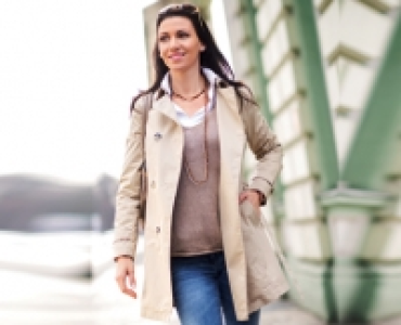 BLUE MOTION Damen-Trenchcoat