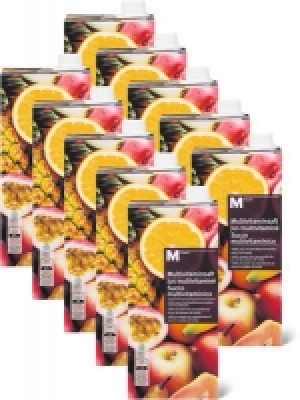 M Classic M-Classic Multivitaminsaft im 10er-Pack, 10 x 1 Liter
