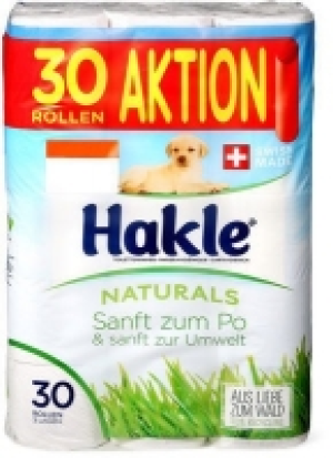 Migros  Hakle Toilettenpapier in Mehrfachpackungen