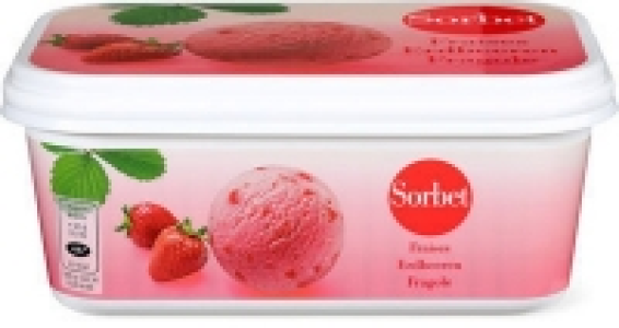 Migros  Sorbet Erdbeeren