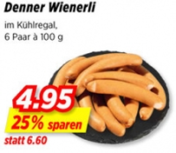 Denner Wienerli CHF 4.95