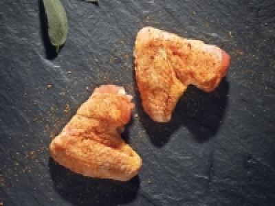 Poulet-Fl&uuml;gel gew&uuml;rzt