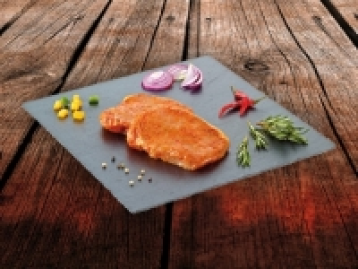 Schweins-Nierst&uuml;cksteak mit Steackbutter