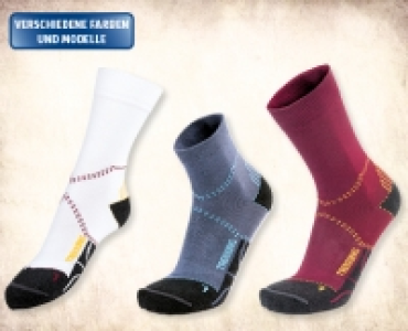 CRANE® Damen-/Herren-Trekking-Socken