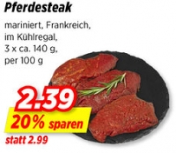 Pferdesteak CHF 2.39
