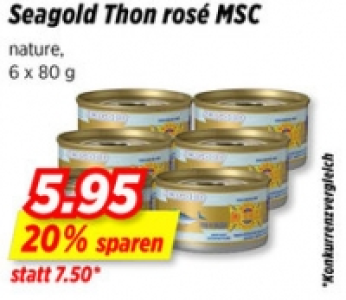 Seagold Thon rosé MSC CHF 5.95