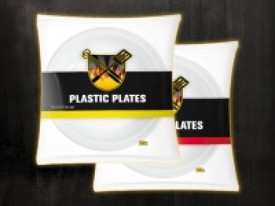 Plastikteller, 25 St&uuml;ck