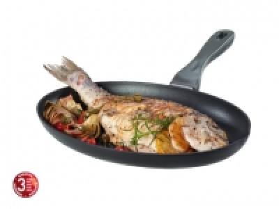 Aluguss-Fischpfanne