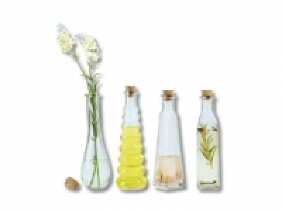 Glasflaschen, 4er