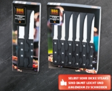 BBQ Steakmesser-Set, 2-/6-teilig CHF 7.99