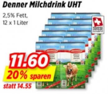 Denner Milchdrink UHT CHF 11.60