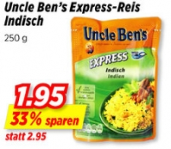 Uncle Bens Express-Reis Indisch CHF 1.95