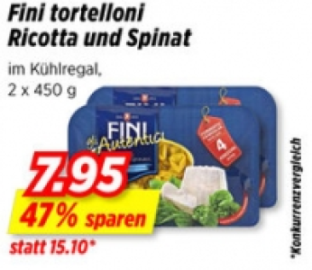 Fini Tortelloni Ricotta und Spinat CHF 7.95