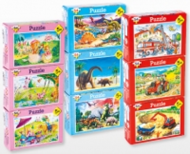 Minipuzzles, 3-teilig