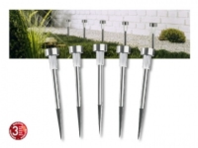 LED-Solarlampen, 5er