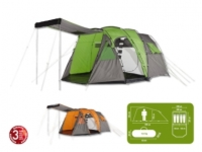 4-Personen-Grossraumzelt (ab 11. Juni)