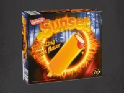 Sunset Glace