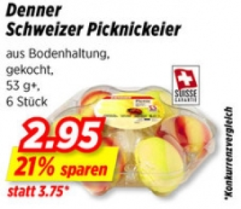 Denner Schweizer Picknickeier