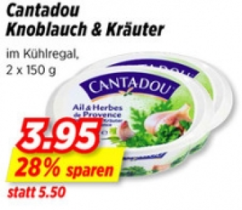 Cantadou Knoblauch & Kräuter