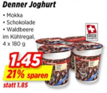 Denner Joghurt CHF 1.45